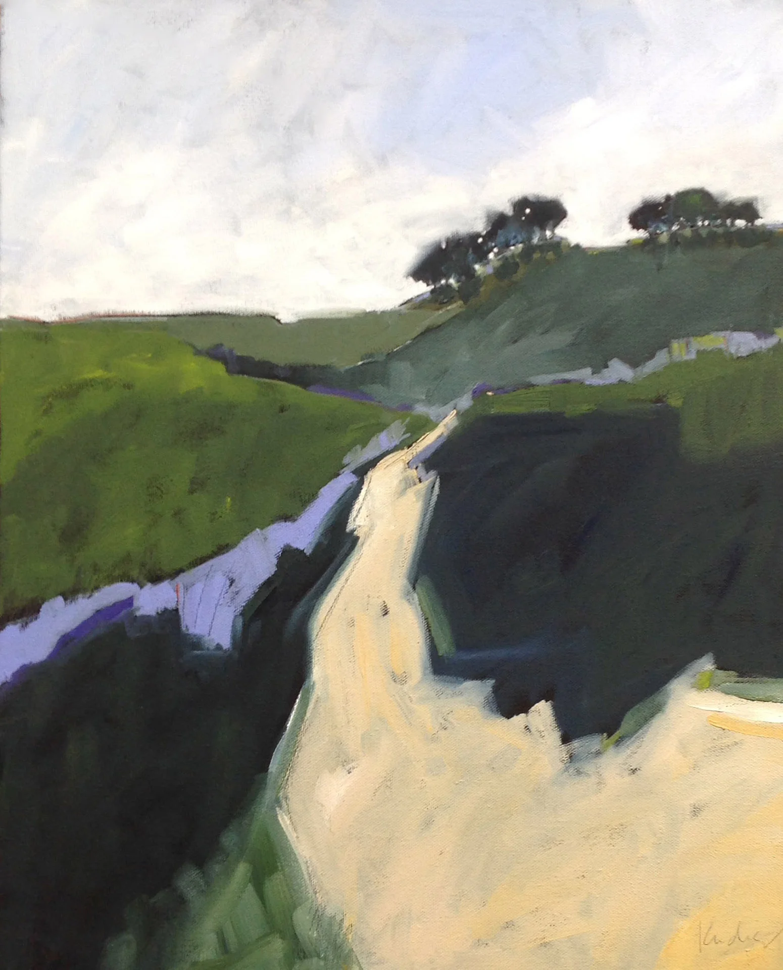 Path in Purple