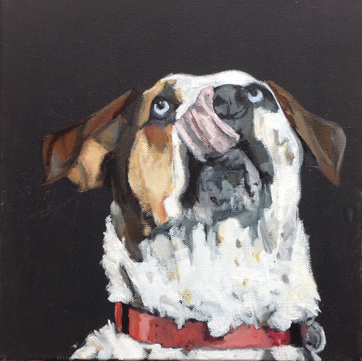 Freckles, oil 10x10