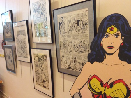 I am a sucker for a behind-the-scenes experience and I loved seeing the original comics with their errors and changes.