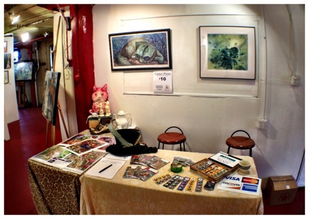 Swag table.