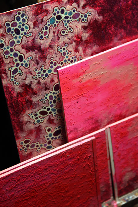 Background and inner walls.