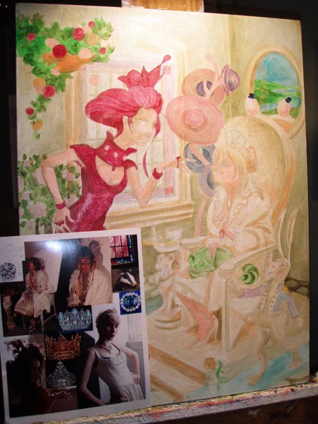 More color and a peek at my reference shots. 