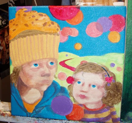 The layers begin. This phase always looks creepy!