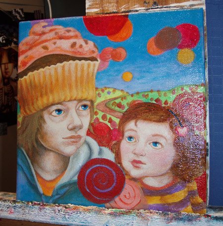 Defining faces better.