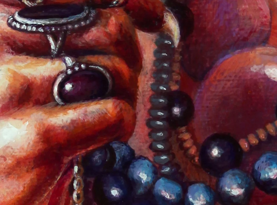 Detail of rings.