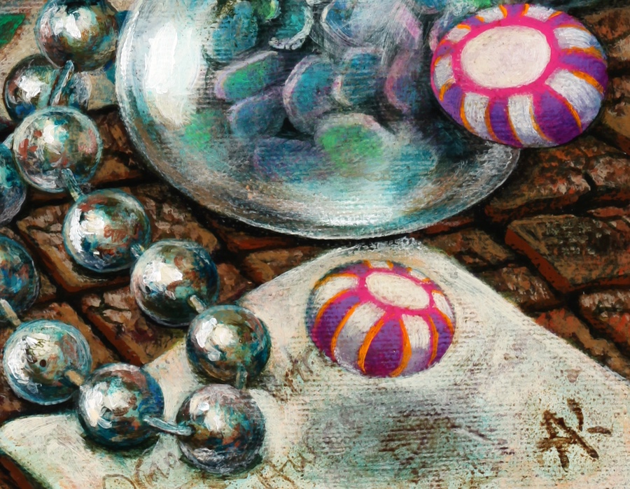 Detail of objects. 