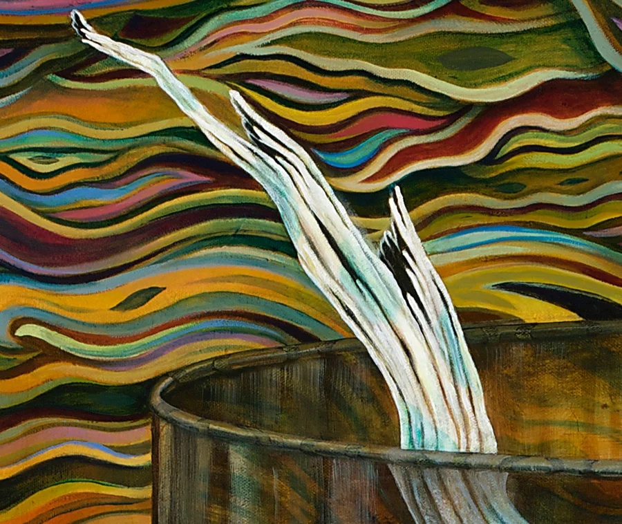 Detail of sky. 