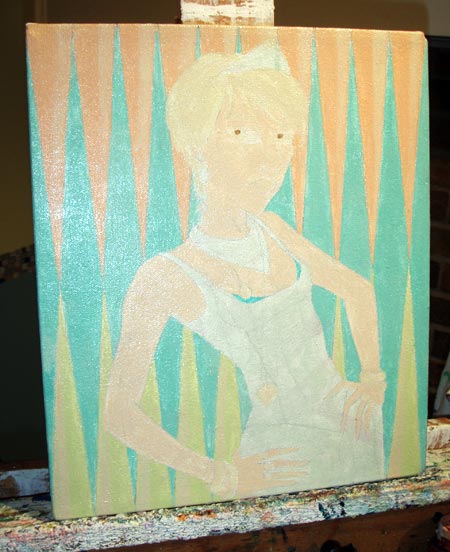 Blocking in color. 