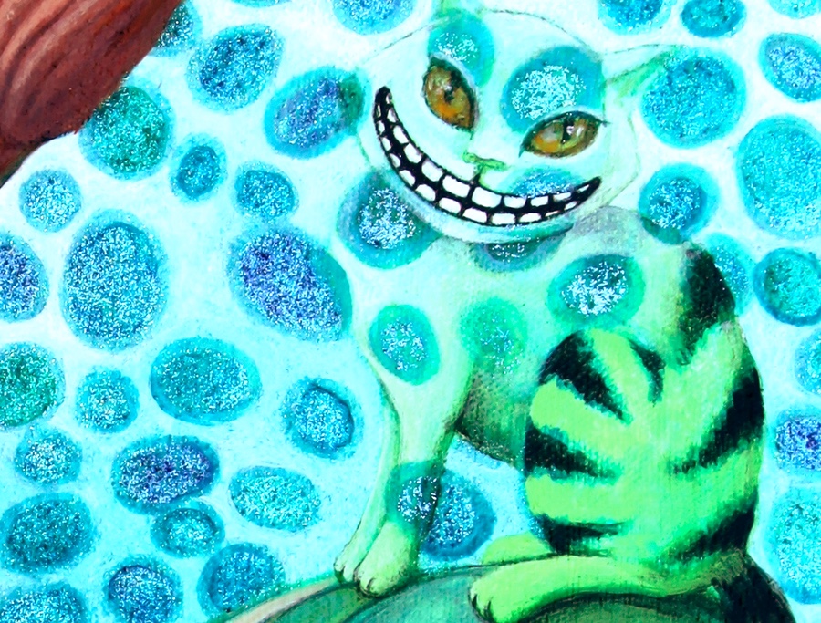 Detail of Cheshire. 