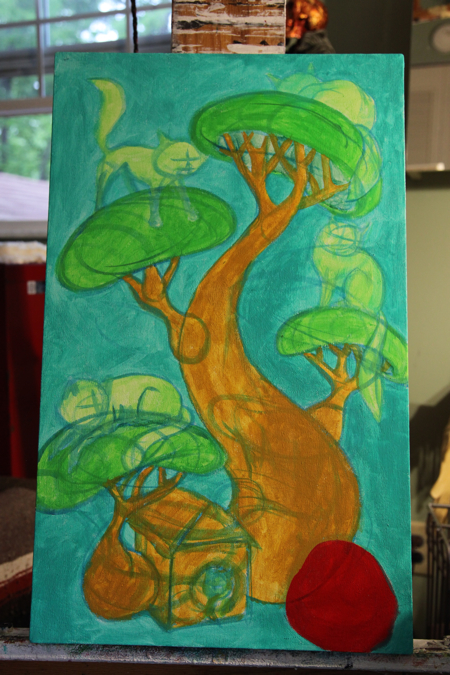 Blocking in color. 