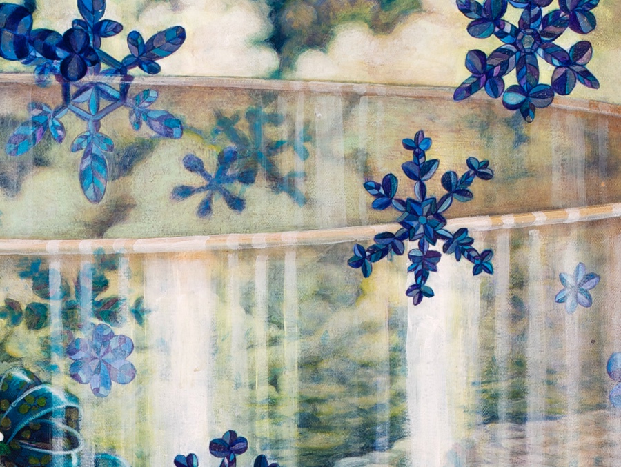 Detail of sky. 