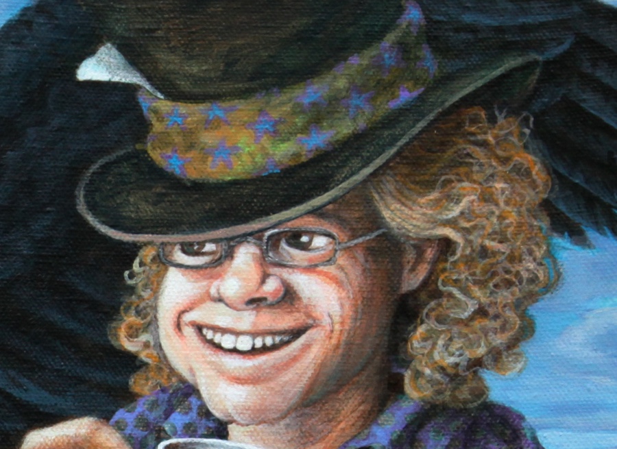 Detail of the Hatter. 