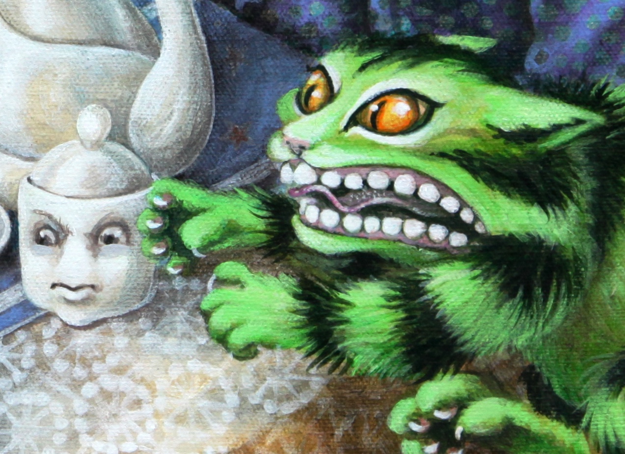 Detail of Cheshire. 