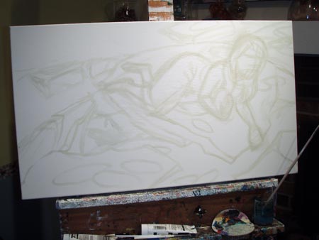 Painting sketch.