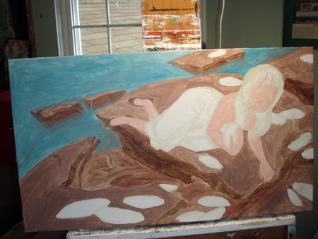 Blocking in color. 