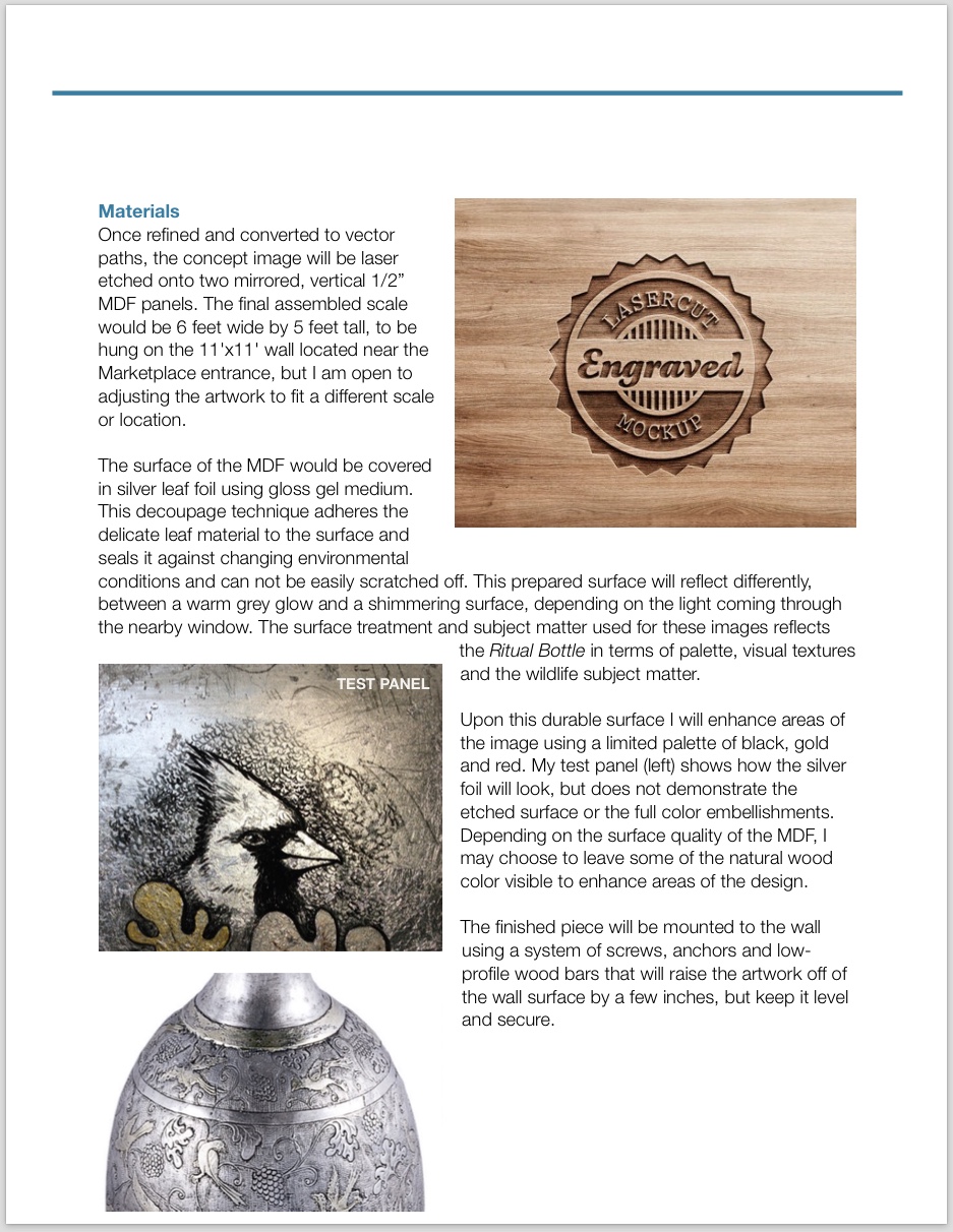  I had to contact several companies that specialize in laser etching to get an idea of what was possible and what it would cost. 