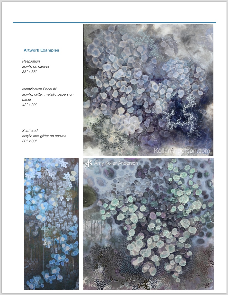 Example of my more abstract work which I thought would better relate to this proposal. 