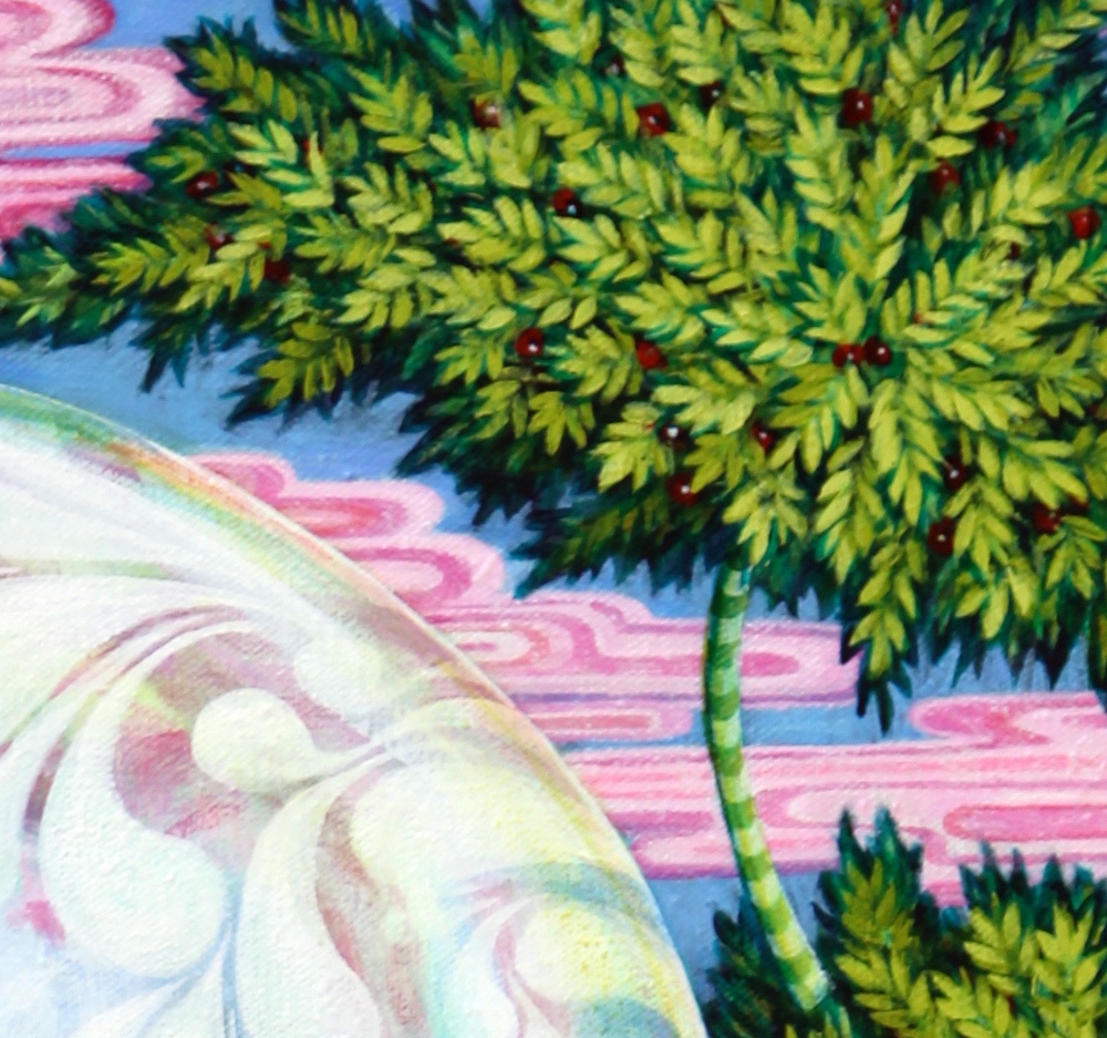 Detail of tree top. 