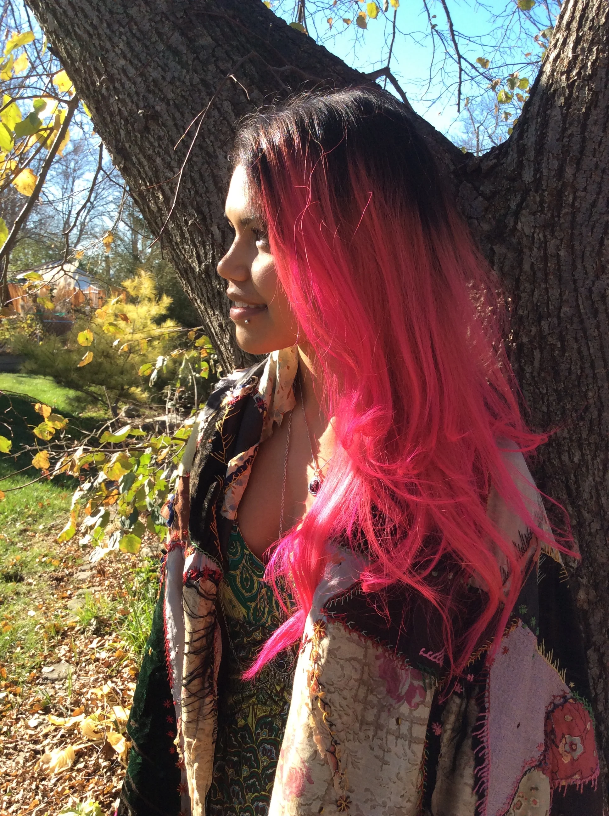 Arielle in the sun. 