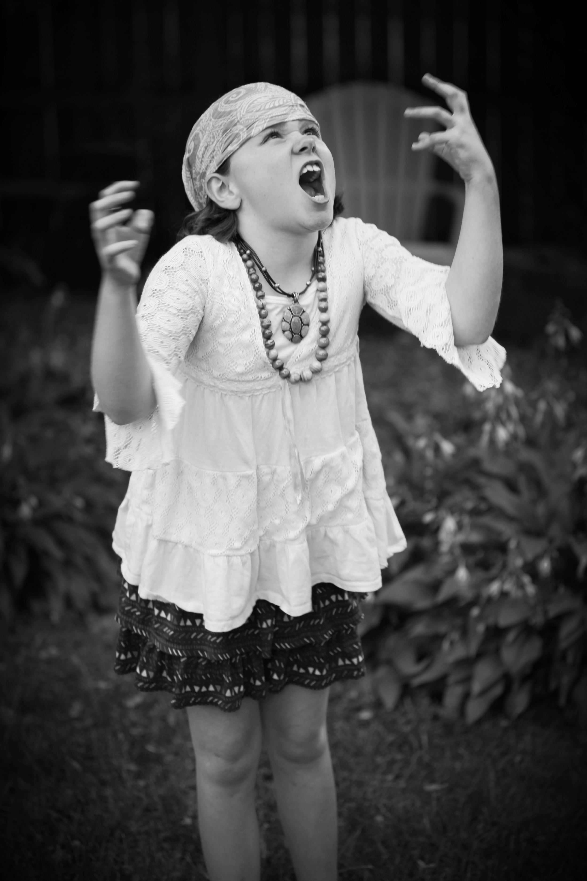 Rob's daughter, Anna, channels her inner Gremin!
