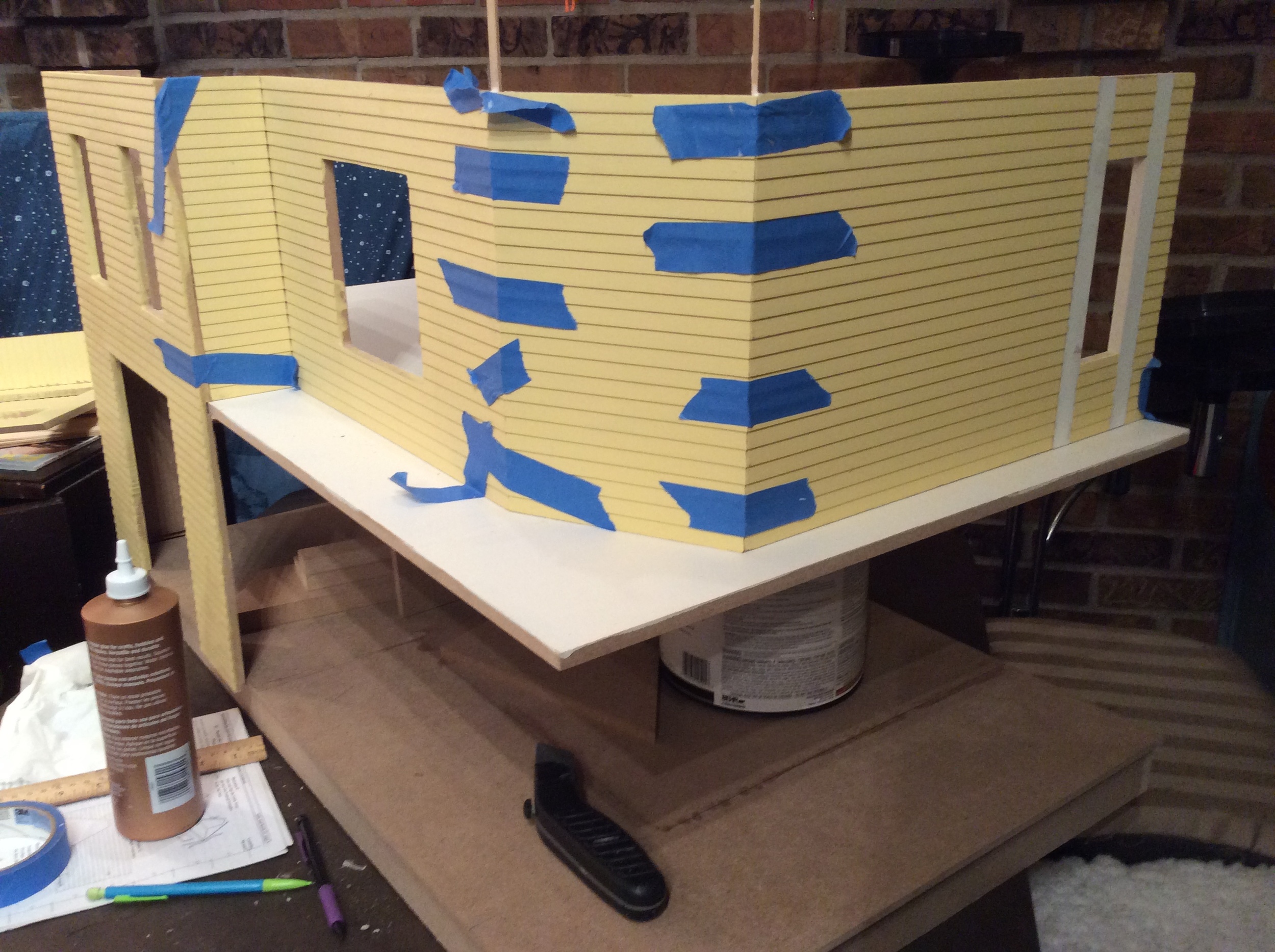 New construction drying. 
