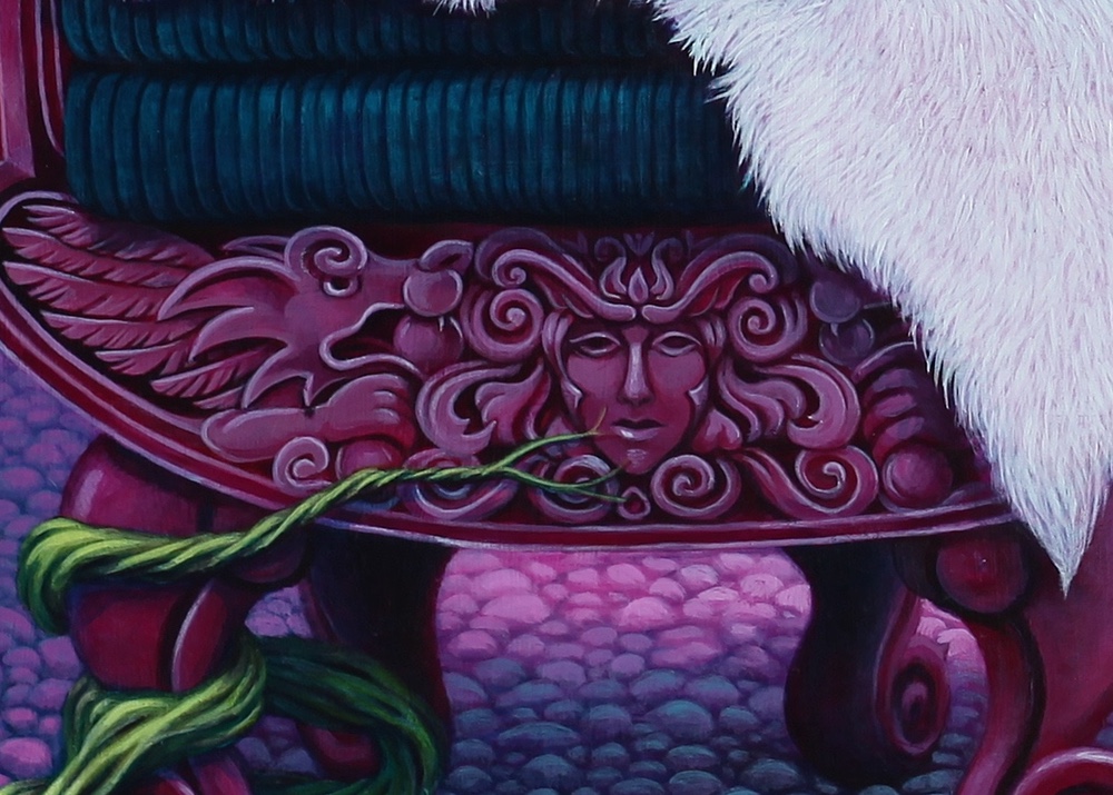Detail of chair. 