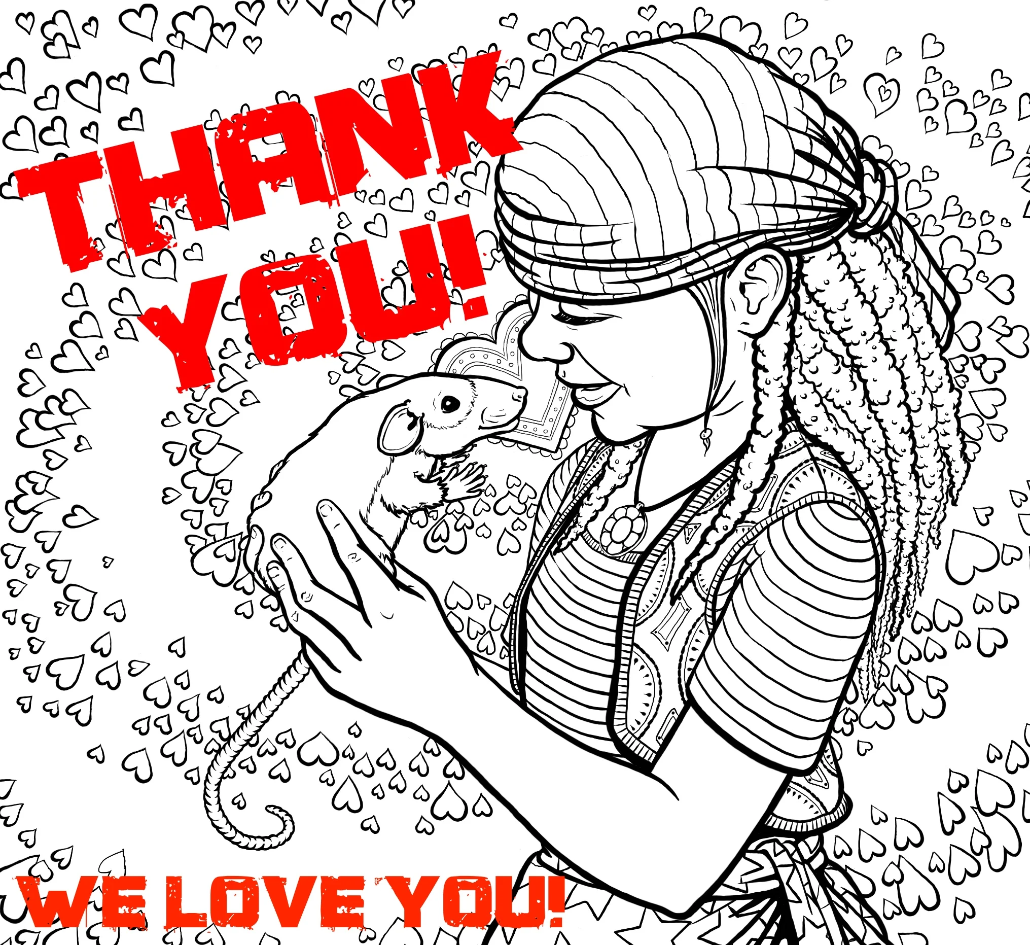 Thank you everyone who supported our project, That Naughty Pipe , on Kickstarter! Rob Boley and I are meeting tomorrow to discuss the next phase and pick the coloring contest winners! 