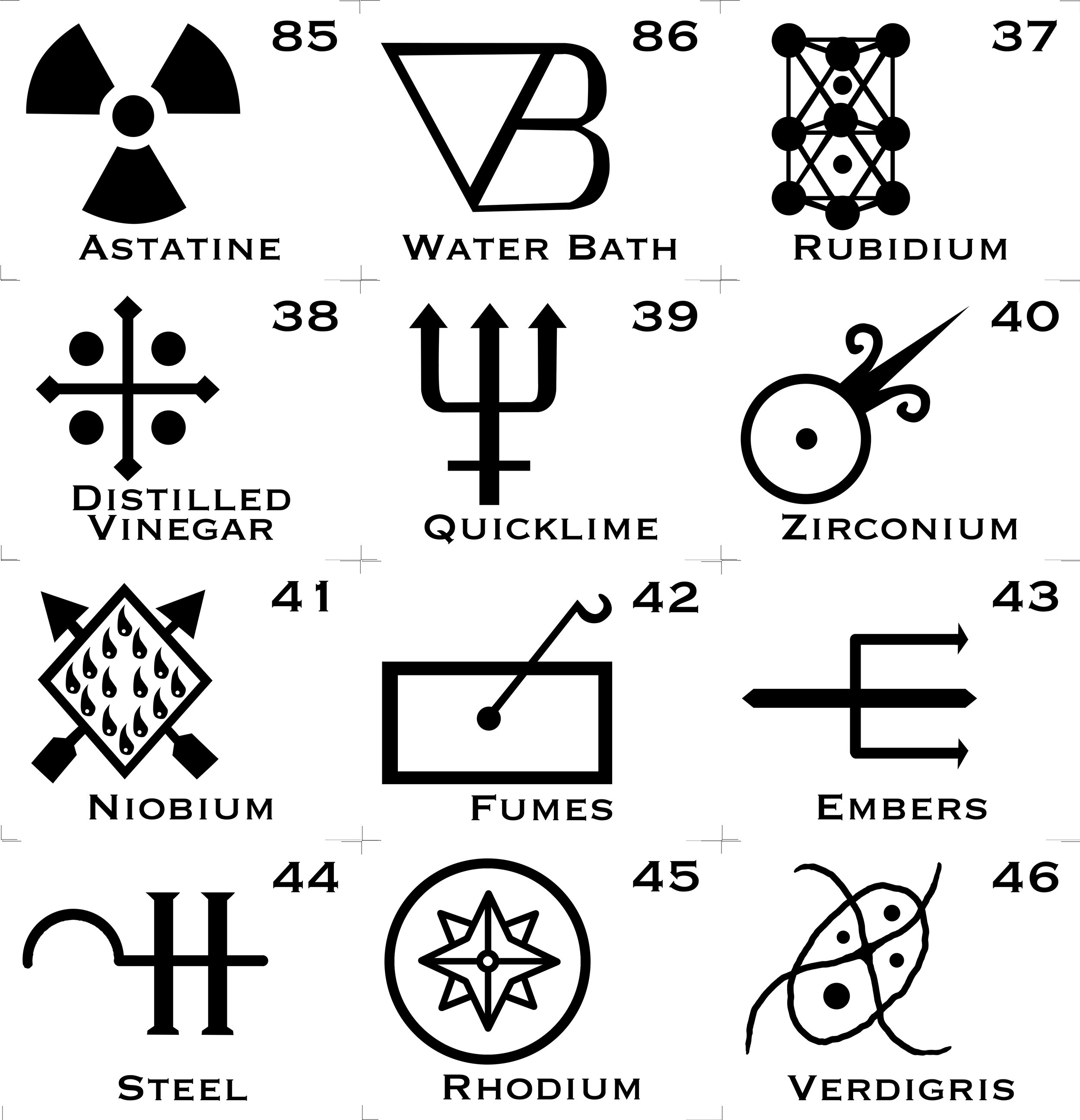 Zibu Symbols With Meaning