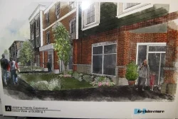 Drawing of Proposed Albany Helping Hands expansion.