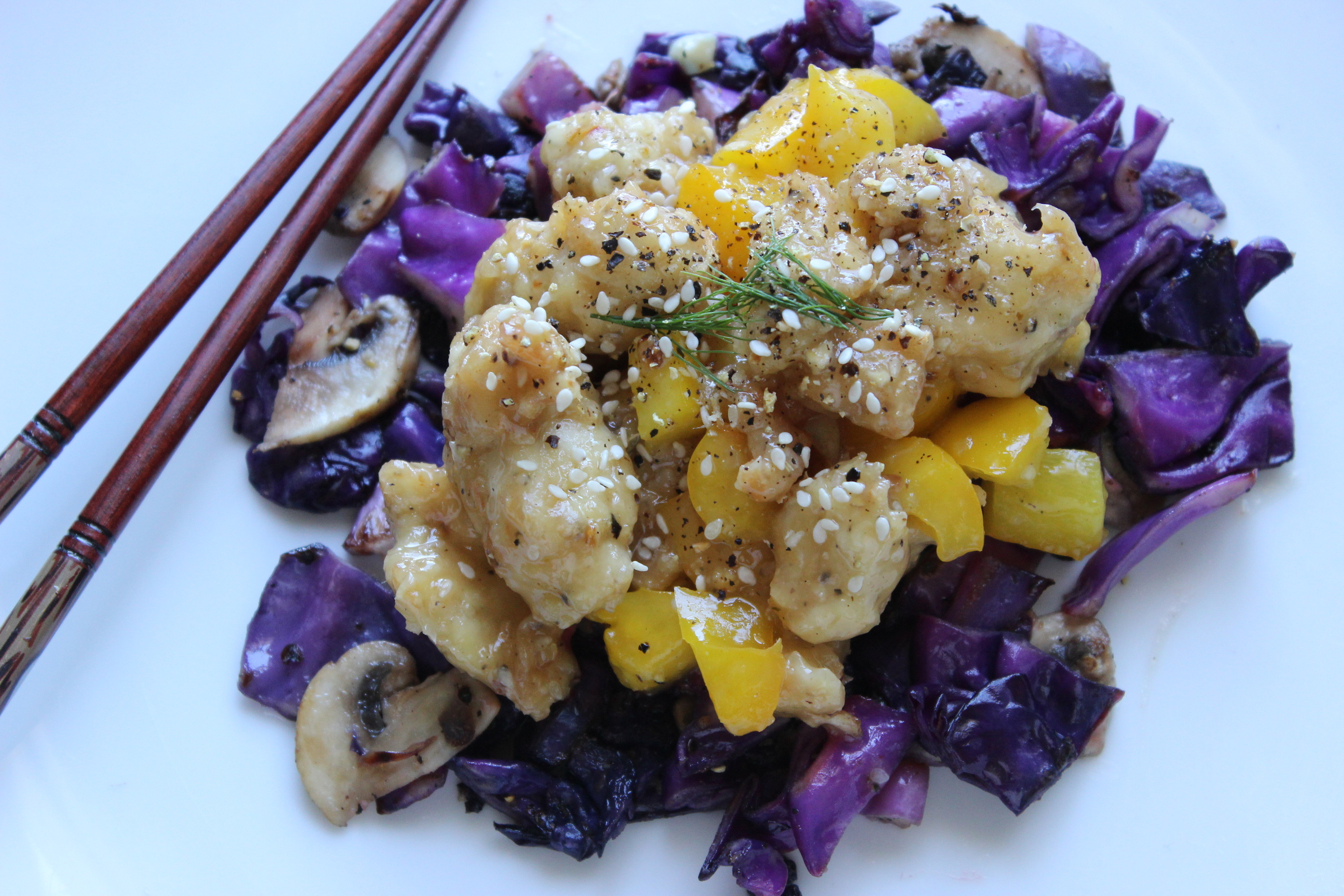 Honey Lemon Ginger Chicken.