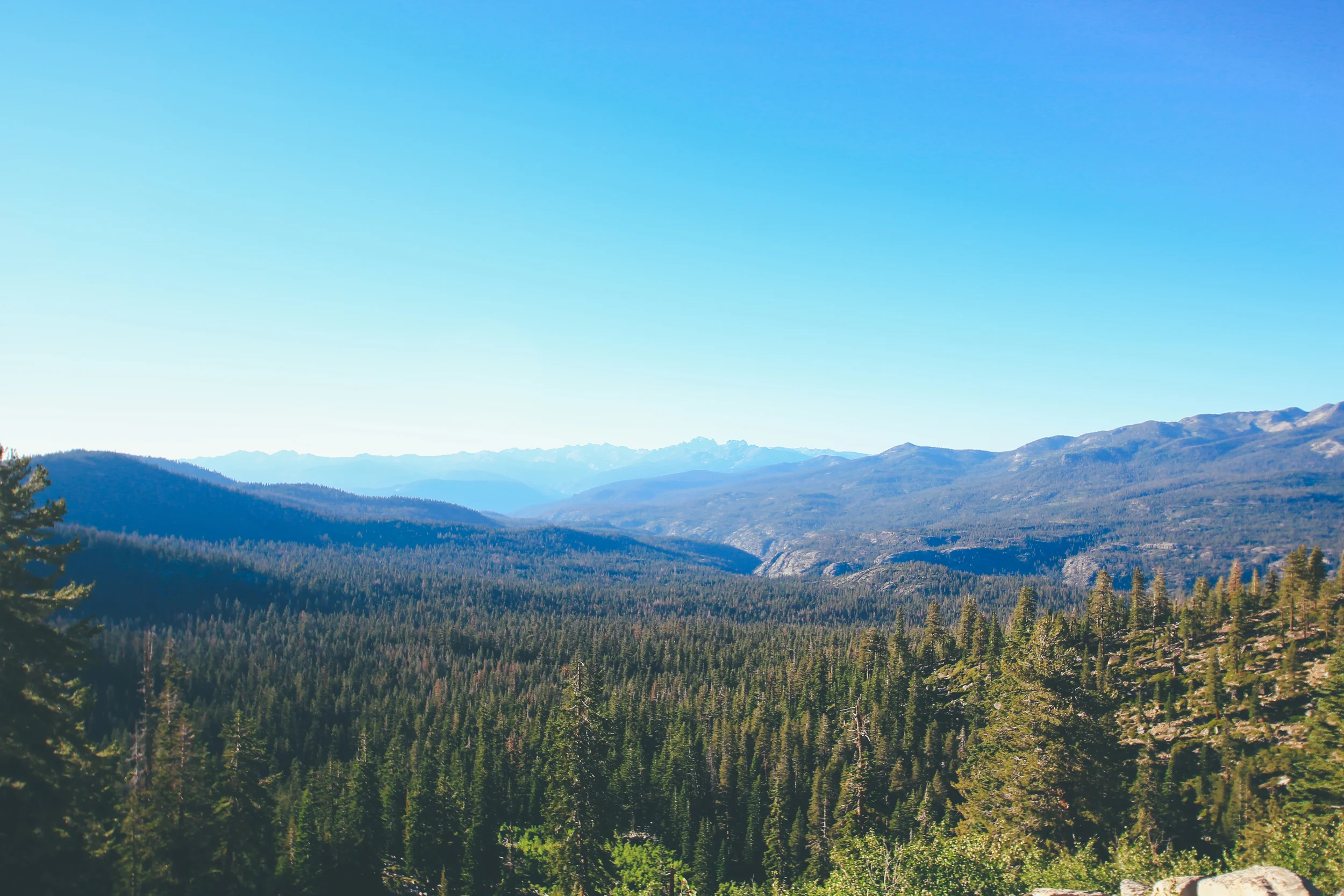 Hard to beat this view at the top of Kaiser Pass. 