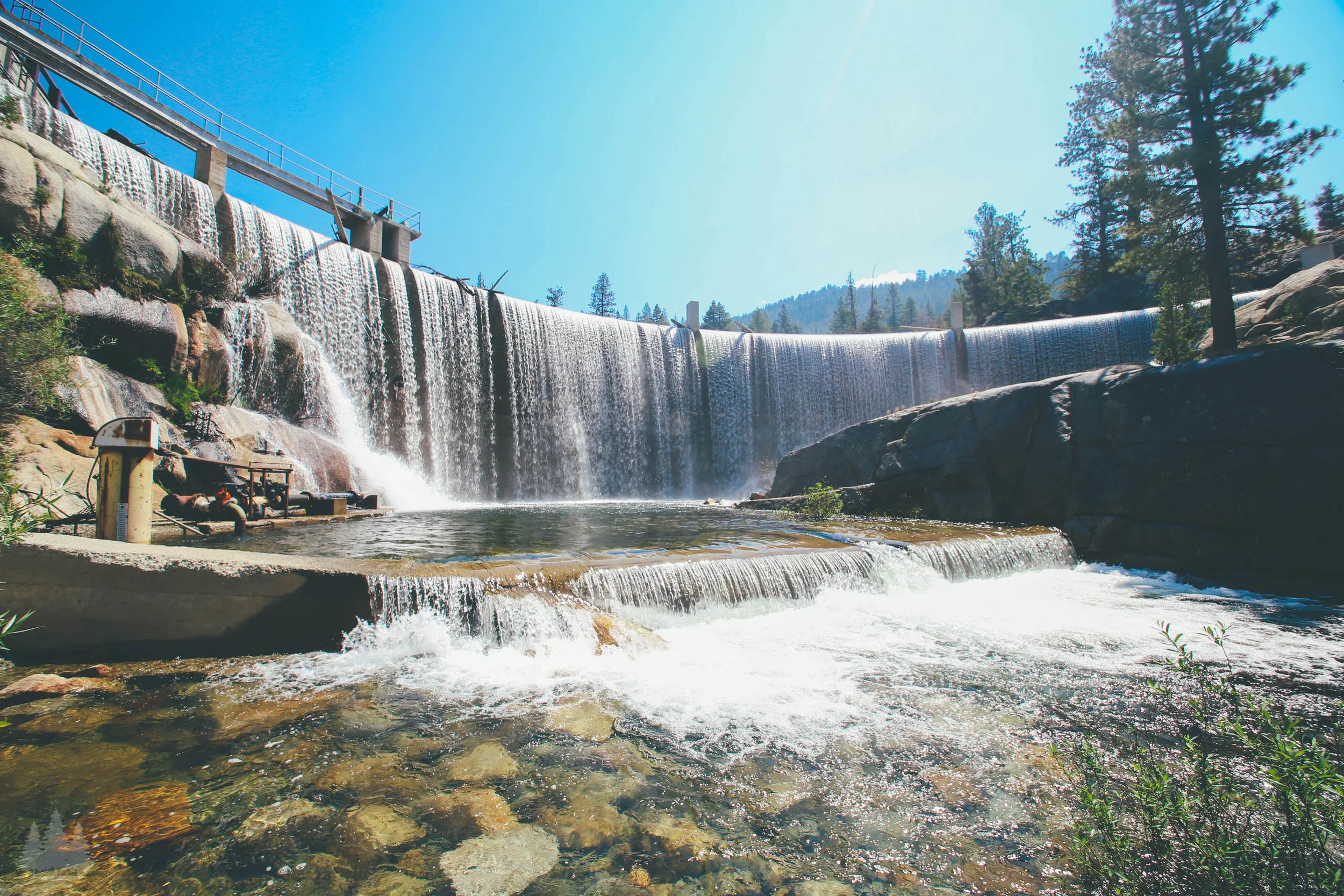 Hike to a new fishing spot turned into a mini-Niagra adventure