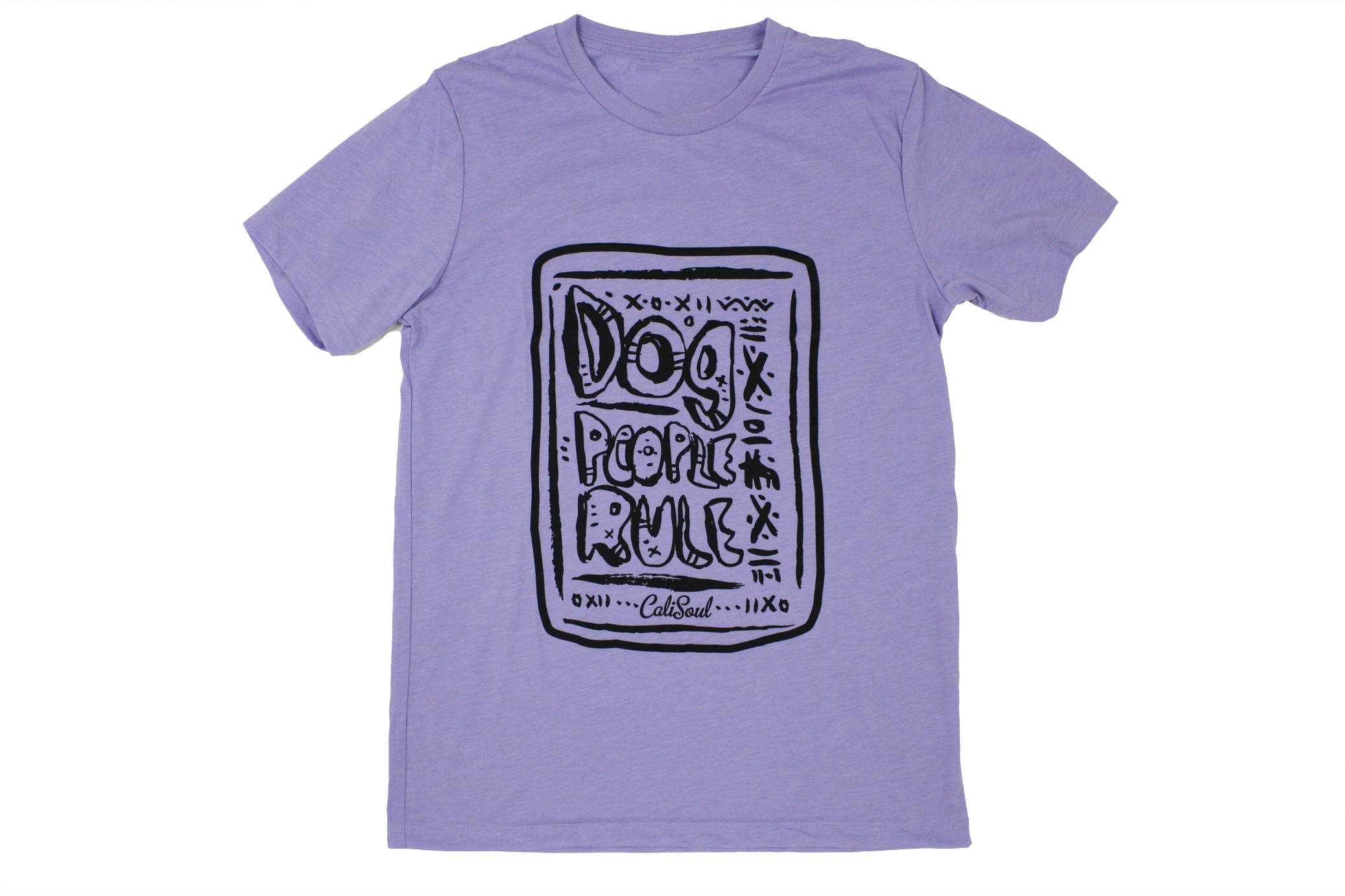 Dog People Rule - Lavender -Tee