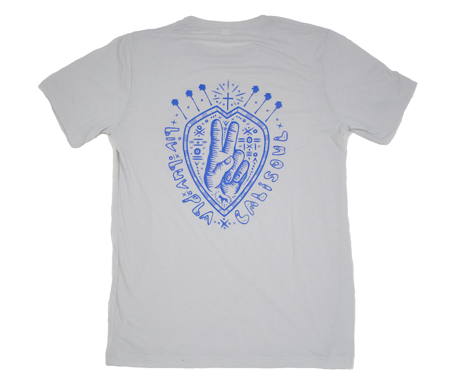 Sacred Heart tee | Silver