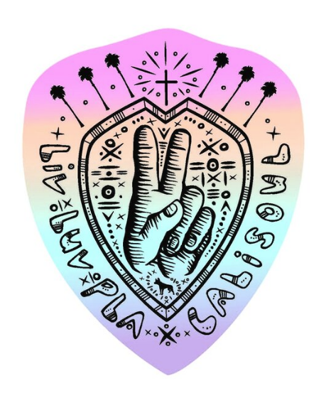 Sacred Heart sticker