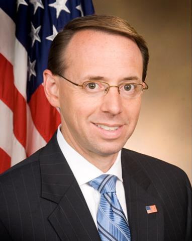 Deputy Attorney General Rod Rosenstein, FYI.