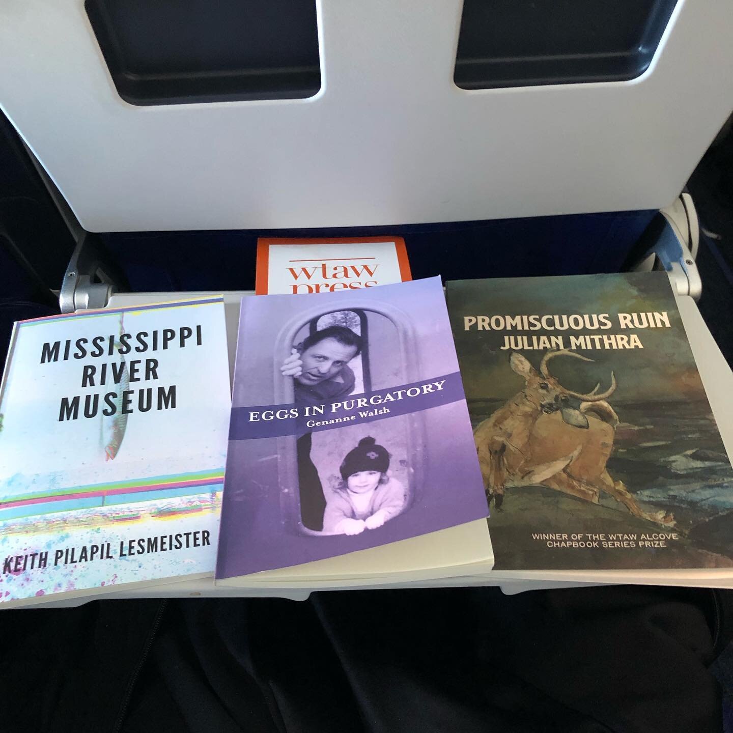 Gorgeous AWP, full of beautiful panels and readings, great conversations and meals with old and new friends, these splendid new books from @wtawpress for the trip home, and then not just my favorite movie of the year, but my favorite movie OF ALL TIM
