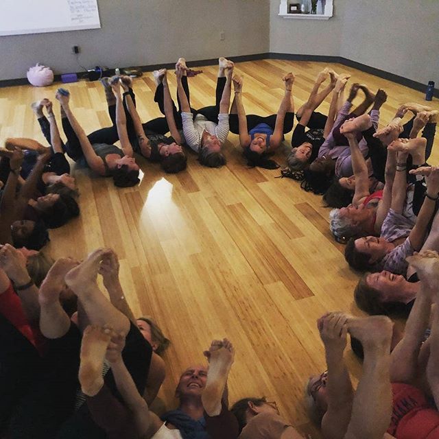 #Repost @consciousbodyhealing
・・・
Shannon and I had so much fun leading the Here Now Yoga teacher trainees in Kirtan and Laughter yoga on Sunday! What a beautiful group of Divine souls. Welcome to the community sweet people!
