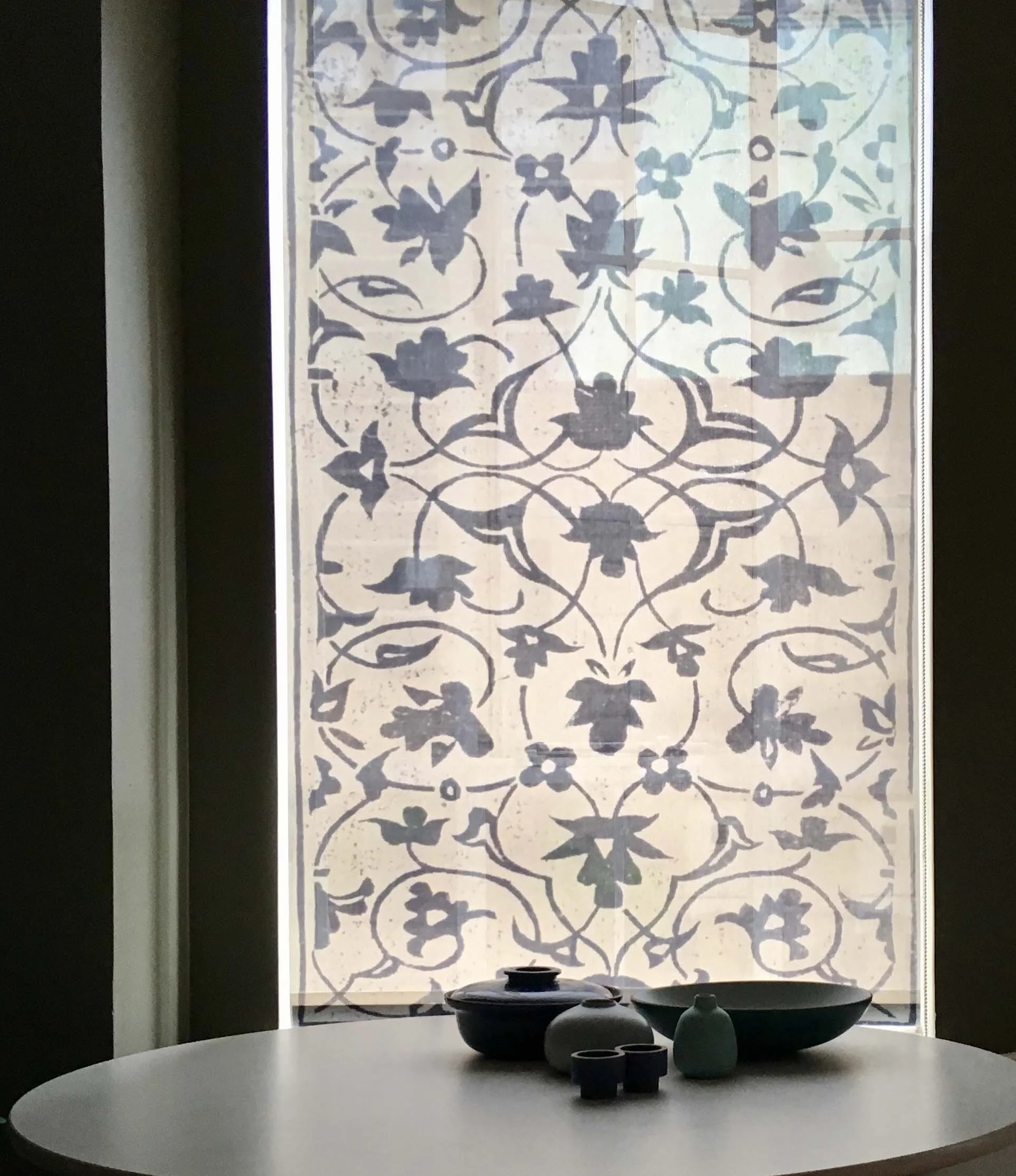 Tulip Arabesque indigo