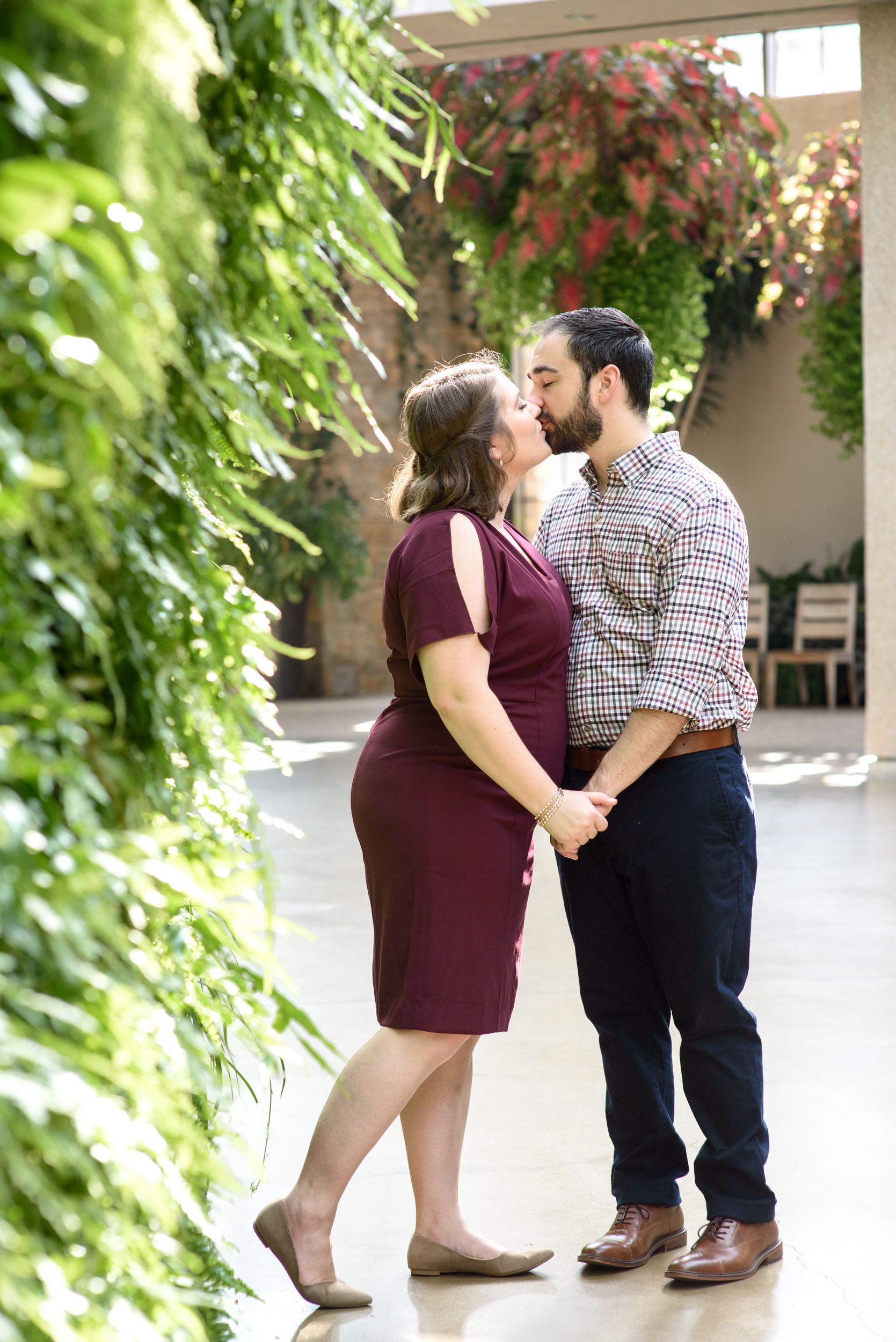 Longwood Gardens engagement session