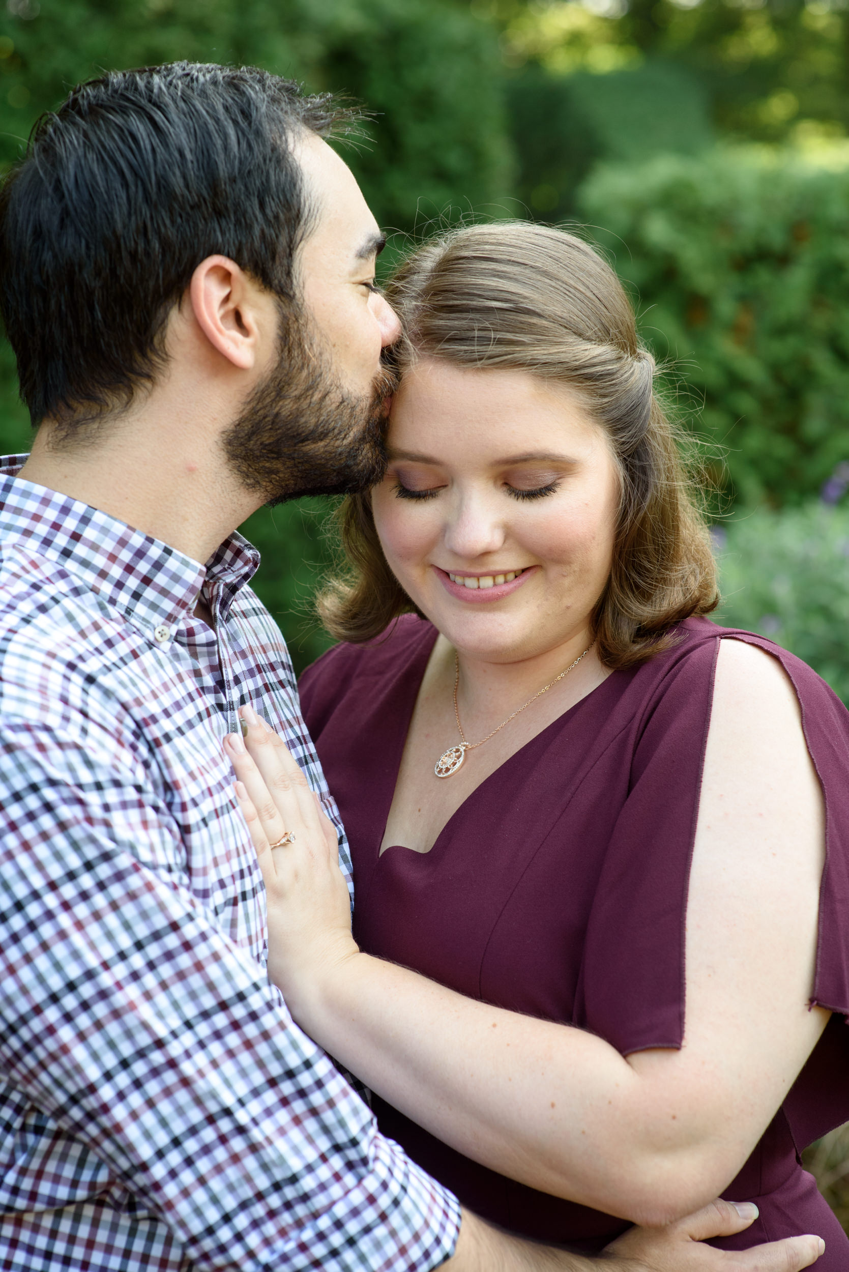 Longwood Gardens engagement session