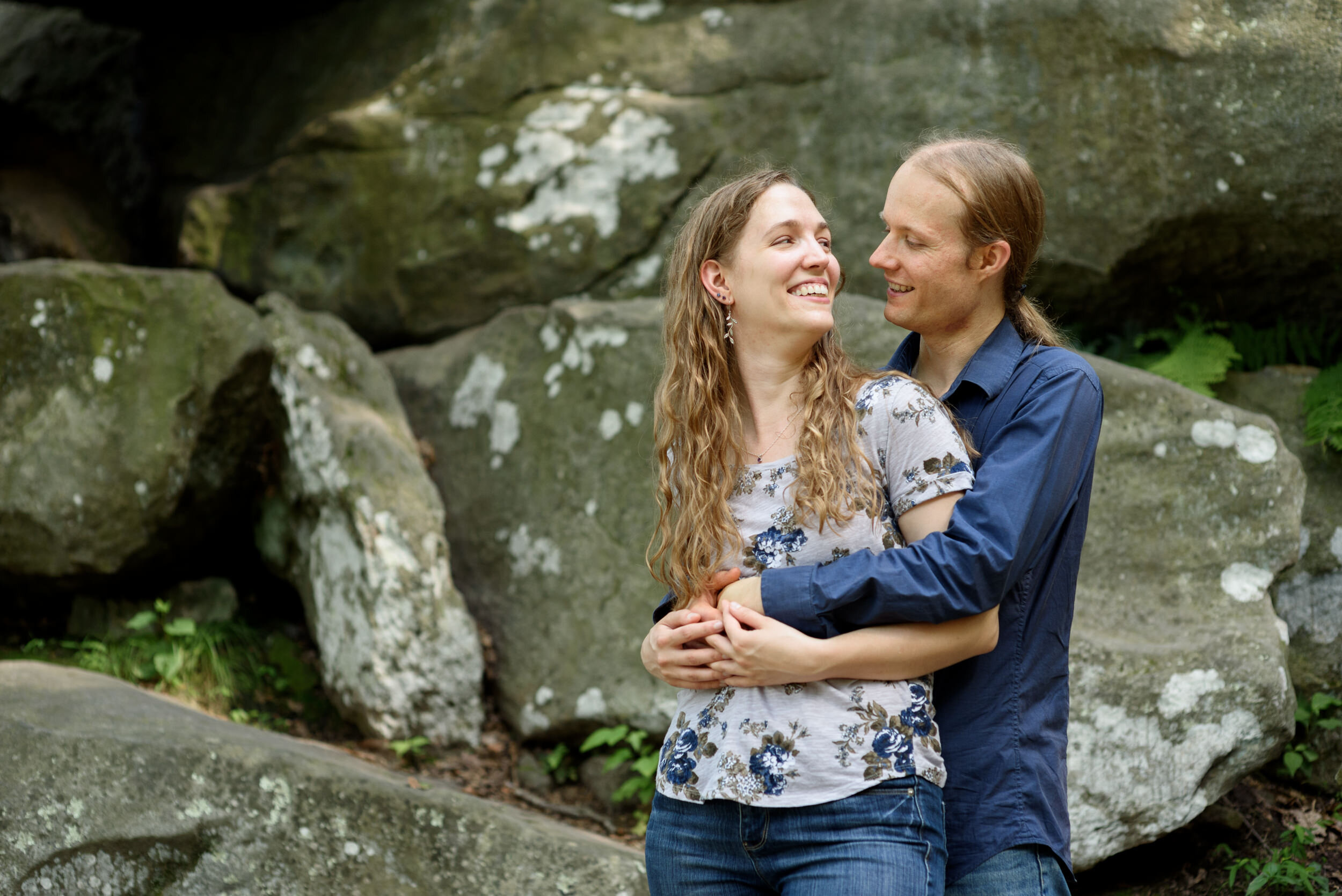 Rocks State Park engagement photography