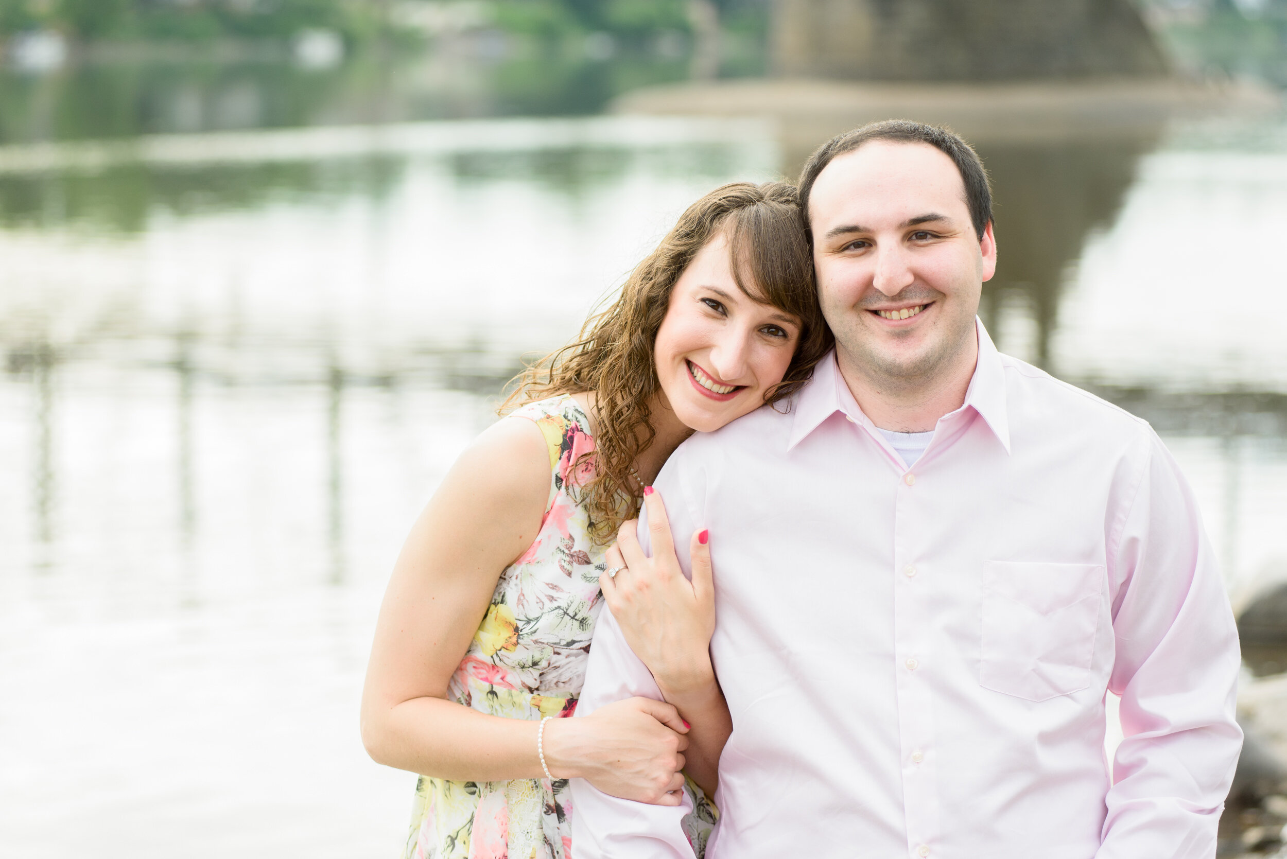 Lambertville engagement photo