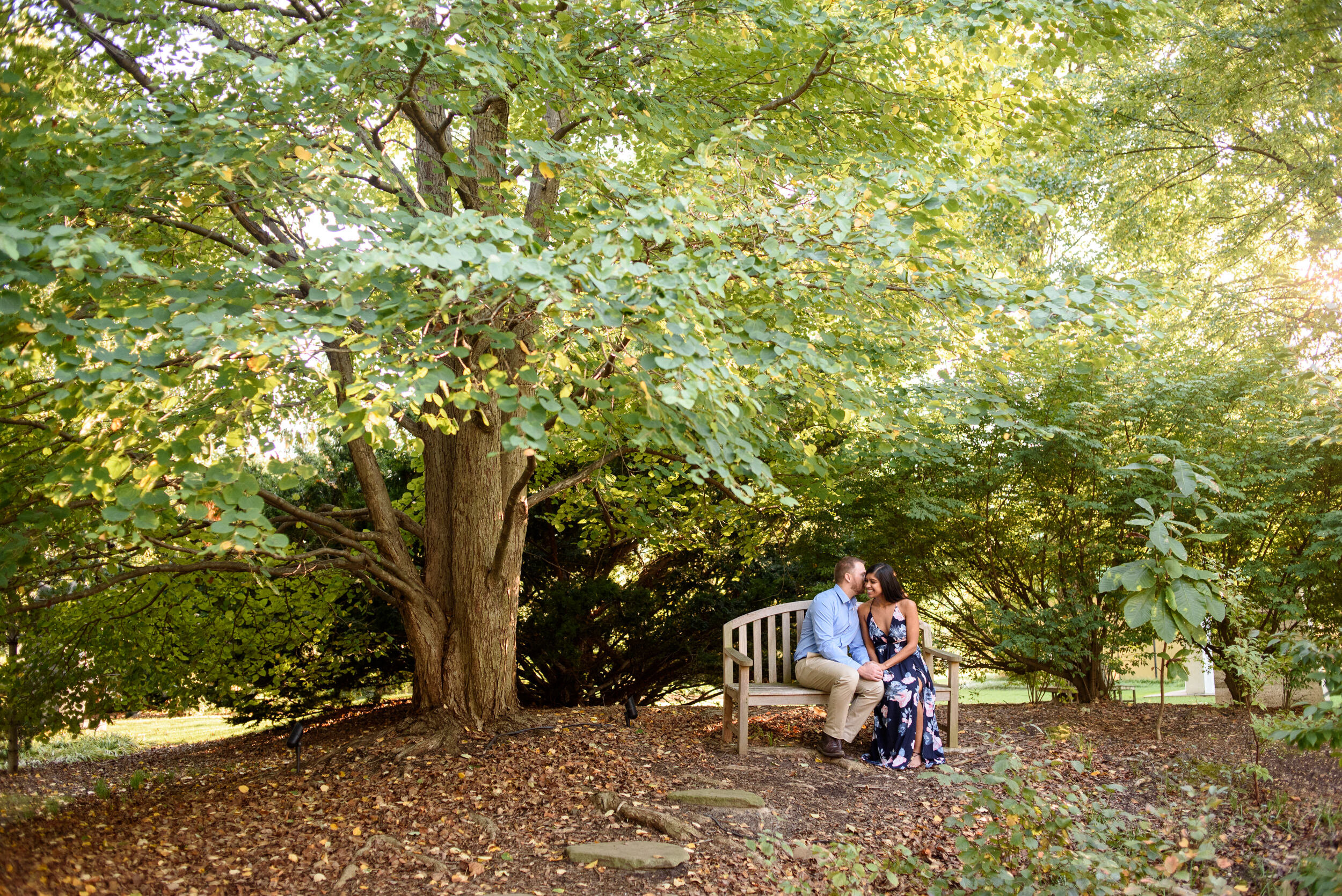 Grounds for Sculpture engagement photos