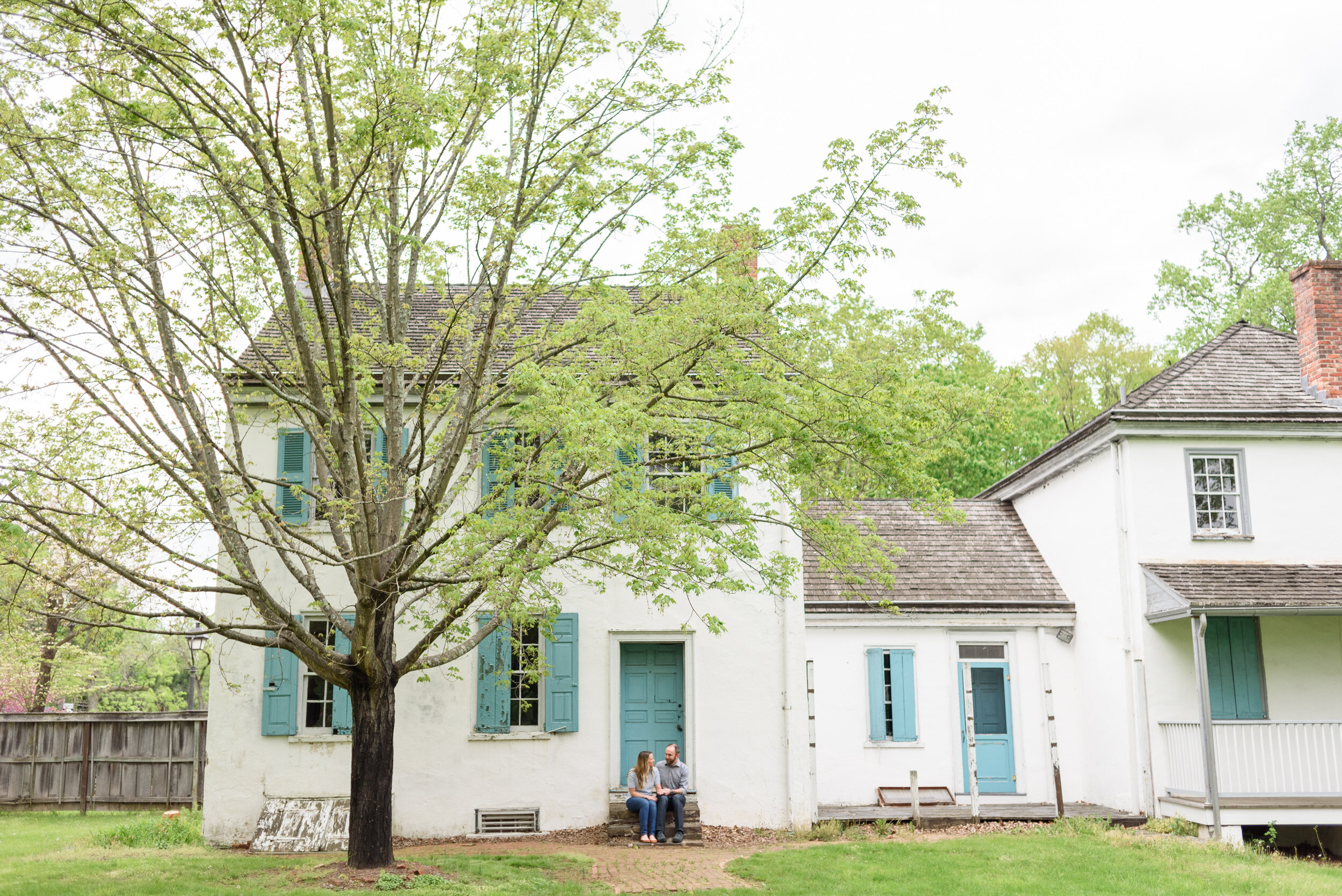 Washington Crossing Historic Park engagement session 