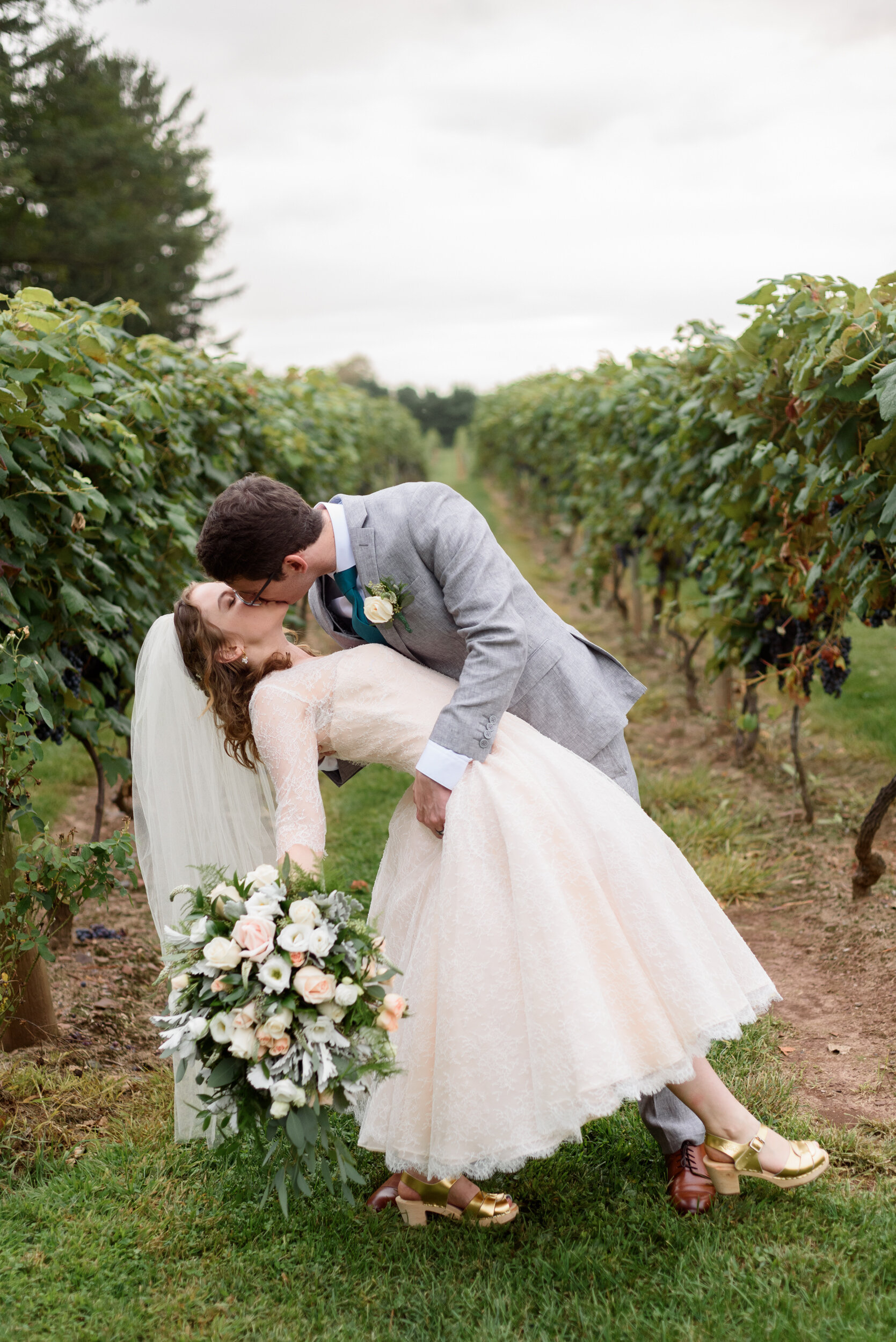 Crossing Vineyards and Winery wedding photos