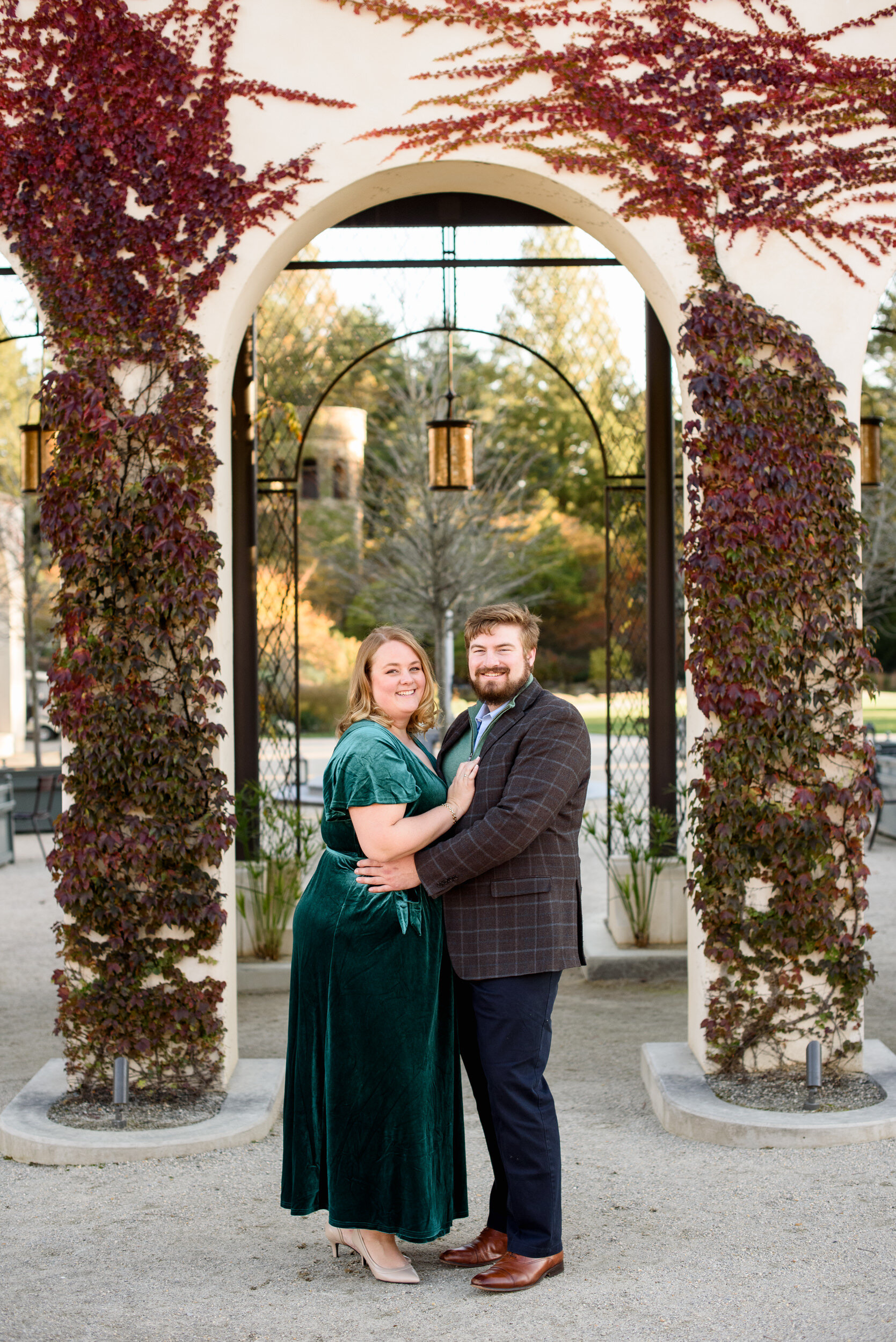 Longwood Gardens engagement session