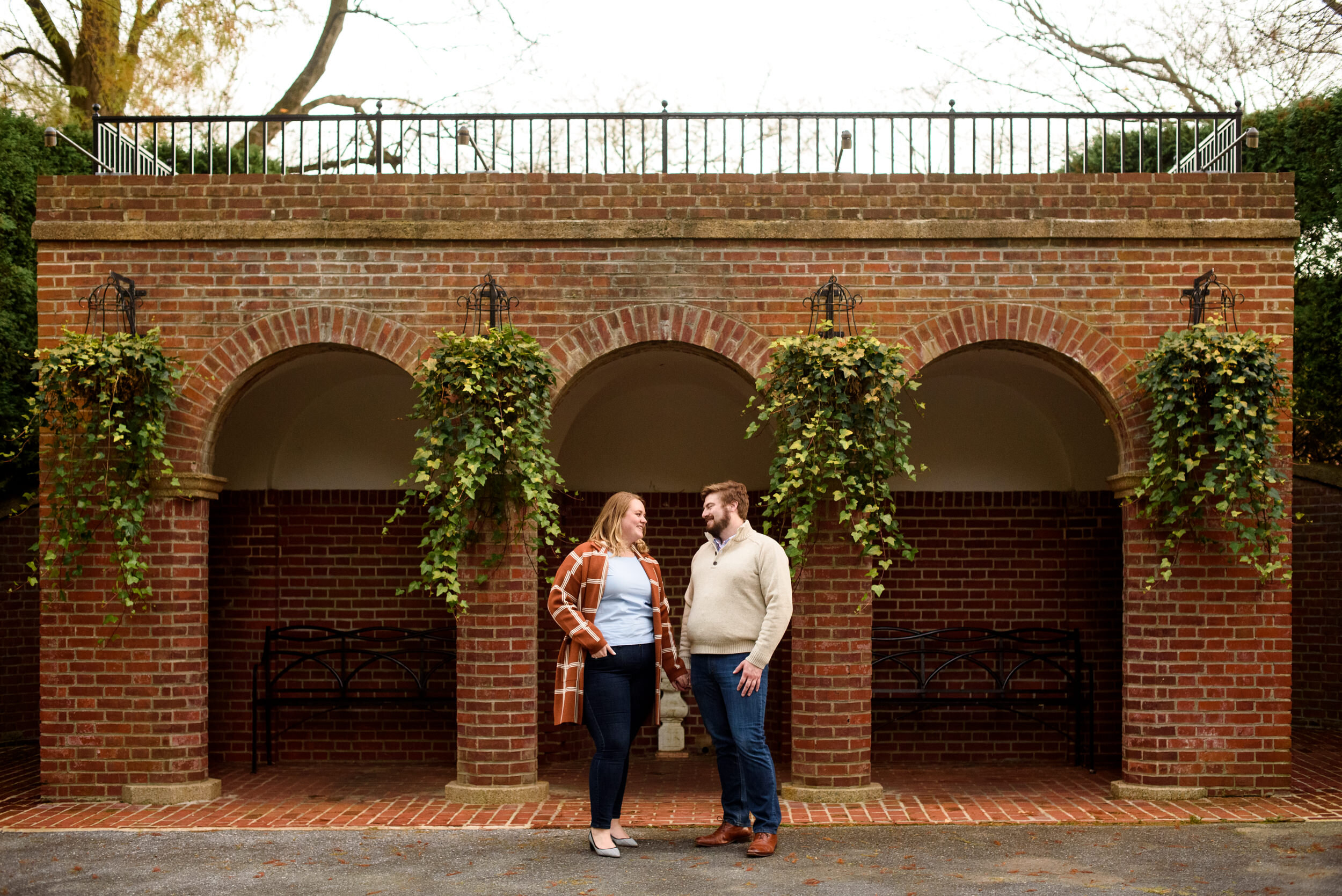 Longwood Gardens engagement session