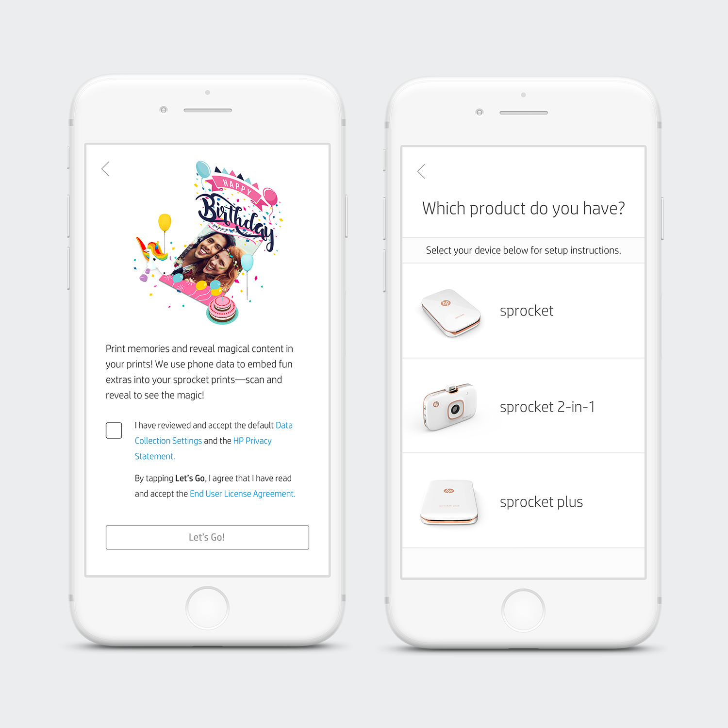 hp sprocket app android