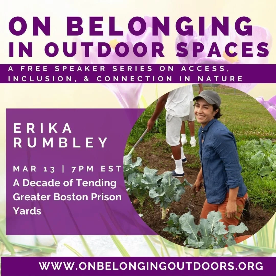 2024 On Belonging in Outdoor Spaces; Speaker Series